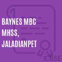 Baynes MBC MHSS, Jaladianpet Senior Secondary School Logo