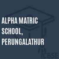 Alpha Matric School, Perungalathur Logo