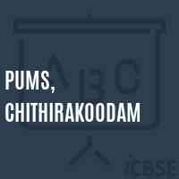 PUMS, Chithirakoodam Middle School Logo