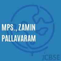 MPS., Zamin Pallavaram Primary School Logo