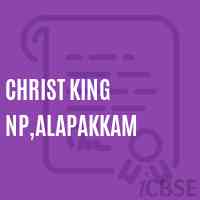 Christ King Np,Alapakkam Primary School Logo