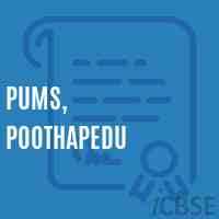 Pums, Poothapedu Middle School Logo