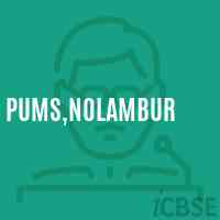 Pums,Nolambur Middle School Logo