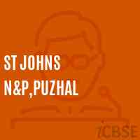 St Johns N&p,Puzhal Primary School Logo