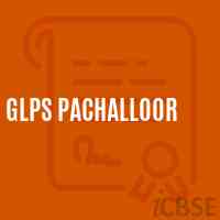 Glps Pachalloor Primary School Logo