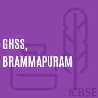 Ghss, Brammapuram High School Logo