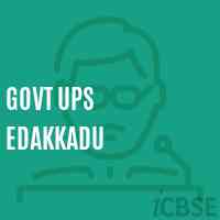 Govt Ups Edakkadu Middle School Logo