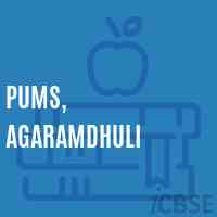 PUMS, Agaramdhuli Middle School Logo