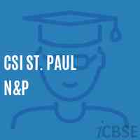 Csi St. Paul N&p Primary School Logo