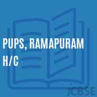 Pups, Ramapuram H/c Primary School Logo