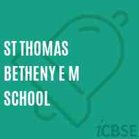 St Thomas Betheny E M School Logo
