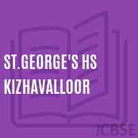 St.George'S Hs Kizhavalloor Secondary School Logo