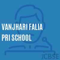 Vanjhari Falia Pri School Logo