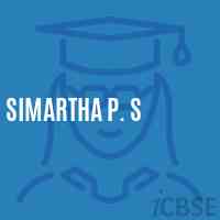 Simartha P. S Primary School Logo