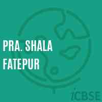 Pra. Shala Fatepur Middle School Logo
