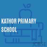 Kathor Primary School Logo