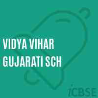 Vidya Vihar Gujarati Sch Secondary School Logo