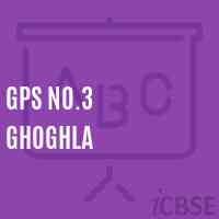 Gps No.3 Ghoghla Primary School Logo