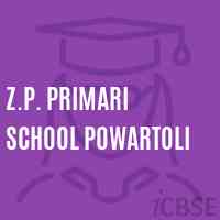 Z.P. Primari School Powartoli Logo