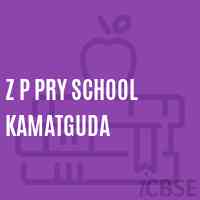 Z P Pry School Kamatguda Logo