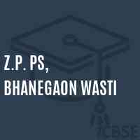 Z.P. Ps, Bhanegaon Wasti Primary School Logo