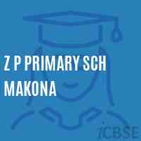 Z P Primary Sch Makona Primary School Logo