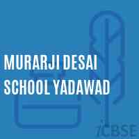 Murarji Desai School Yadawad Logo