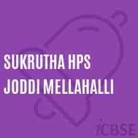 Sukrutha Hps Joddi Mellahalli Middle School Logo