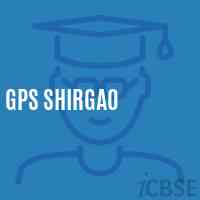 Gps Shirgao Primary School Logo