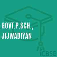 Govt.P.Sch., Jijwadiyan Primary School Logo