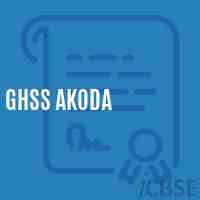 Ghss Akoda High School Logo