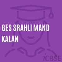 Ges Srahli Mand Kalan Primary School Logo