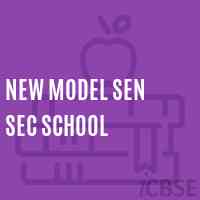 New Model Sen Sec School Logo