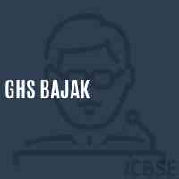 Ghs Bajak Secondary School Logo
