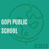 Gopi Public School Logo