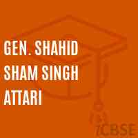 Gen. Shahid Sham Singh Attari Middle School Logo