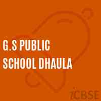 G.S Public School Dhaula Logo