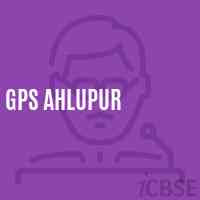 Gps Ahlupur Primary School Logo