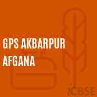 Gps Akbarpur Afgana Primary School Logo