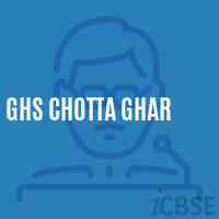 Ghs Chotta Ghar Secondary School Logo