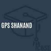 Gps Shanand Primary School Logo