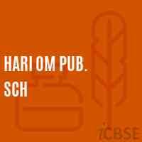 Hari Om Pub. Sch Primary School Logo