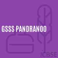 Gsss Pandranoo High School Logo
