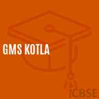 Gms Kotla Middle School Logo