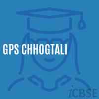 Gps Chhogtali Primary School Logo
