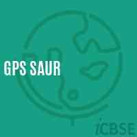 Gps Saur Primary School Logo