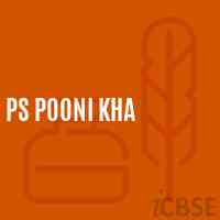 Ps Pooni Kha Primary School Logo
