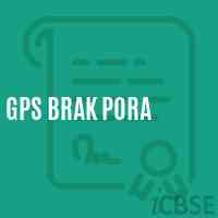 Gps Brak Pora Primary School Logo