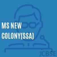 Ms New Colony(Ssa) Middle School Logo