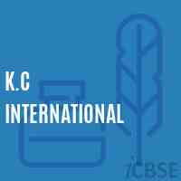 K.C International Senior Secondary School Logo